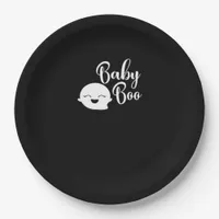 Baby Boo Halloween  Paper Plates