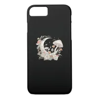 Aesthetic Moon Goblincore And Cottagecore Mushroom iPhone 8/7 Case