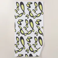 Infinity Symbol Beach Towel