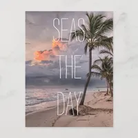 Seas The Day Postcard