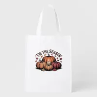 Tis The Season Football Grocery Bag