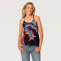 Wild Dragon Art Fantasy Tank Top