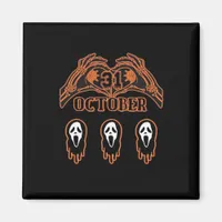 Skeleton Hands For Classic Halloween Magnet