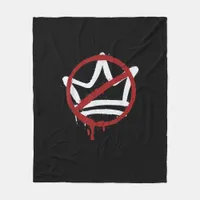 No Kings In America Since 1776 Minimal Clean Fleece Blanket