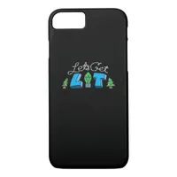 Let's Get Lit Christmas Classic iPhone 8/7 Case