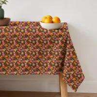 Gingerbread Citrus Spices Rustic Christmas Holiday Tablecloth