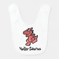 Hello-Saurus Dino Joy Baby Bib