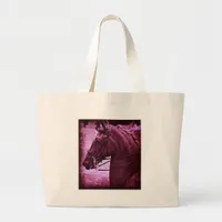 Tinted Saddlebred Large Tote Bag