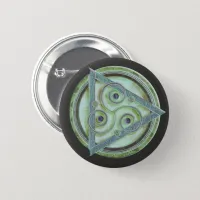 Mystic Celtic Triad Button