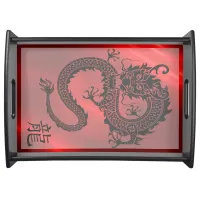 Chinese Zodiac Year of the Dragon | Serving Tray