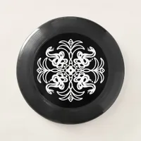Black and White Tribal Rattlesnake Mandala  Wham-O Frisbee
