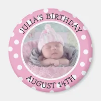 Personalized Birthday Reminder Magnet