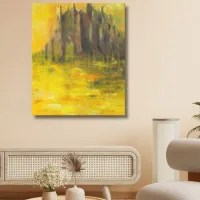 Golden Hues of Serenity Canvas Print