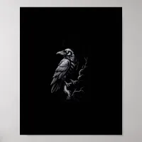 Crow, F-Caw-F Funny Bird Classic Cool Poster