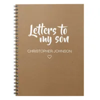 Kraft Letters to My Son Journal