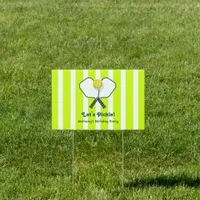 Let’s Pickle Neon Pickleball Birthday Party Sign