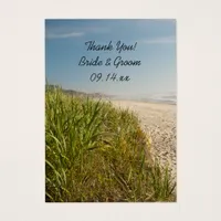 Natural Beach Wedding Thank You Favor Tags
