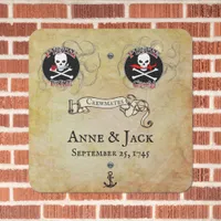 Pirate Wedding Metal Sign