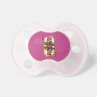 Teddy Bear King of Hearts Pacifier