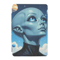 Beautiful Extraterrestrial Alien Being  iPad Mini Cover