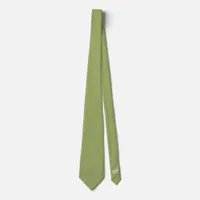 Personalised Iguana Green Wedding Groom Neck Tie