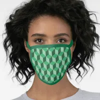 Face Mask (ao) - Baby Blocks in Green