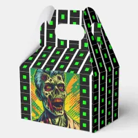 Spooky Zombie Halloween Party Favor Boxes