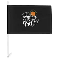 It_s Pumpkin Season Y_all Fitted  Car Flag