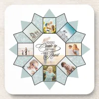 Memories Photo Collage Sea Glass ID1016 Beverage Coaster