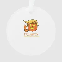 Halloween Trumpkin Funny – Classic Costume Design Ornament