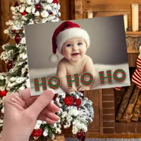 Ho Ho Ho Holiday Card