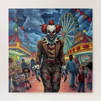 Happy Halloween | Spooky Clown Jigsaw Puzzle