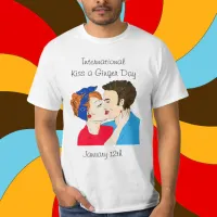 January 12th is International Kiss a Ginger Day T- T-Shirt