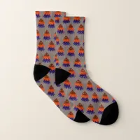 Multicolored Christmas Tree - Socks