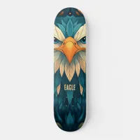 Geometric Eagle Skateboard