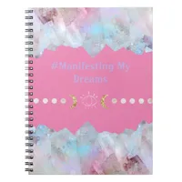 Crystals Manifesting My Dreams Notebook