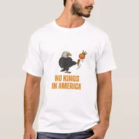 No Kings In America We The People Political Vintag T-Shirt