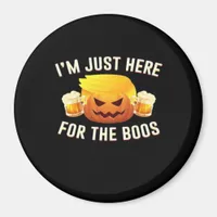 Trumpkin Just For The Boos Halloween Costume Magnet