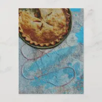 Pie Collage Postcard