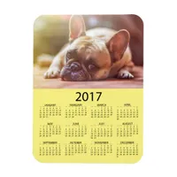 Personalize this 2017 Mini Refrigerator Calendar Magnet