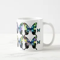 Beautiful Vivid and Elegant Butterflies Pattern Coffee Mug