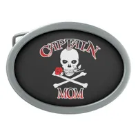 Captain Mom Belt Buckle