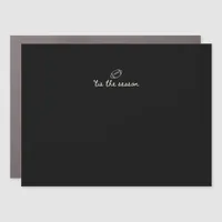 Tis The Season Football Game Day Touchdown Season Car Magnet