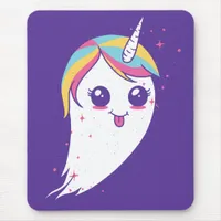 Unicorn Ghost Mouse Pad