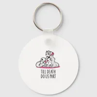 Till Death Do Us Part Classic – Sloth and Soulmate Keychain