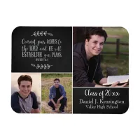 Christian Bible Verse Graduation Photo Collage Magnet