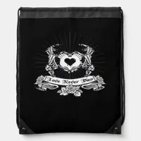 Skeleton Hand Design Classic Drawstring Bag