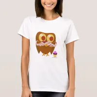 So Trendy Bacon Owl T-Shirt