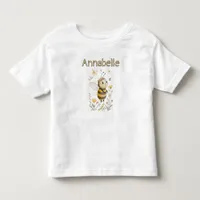 Flying Whimsical Baby Bee T-Shirt