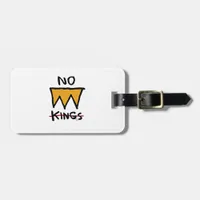No Kings Anti Classic Luggage Tag